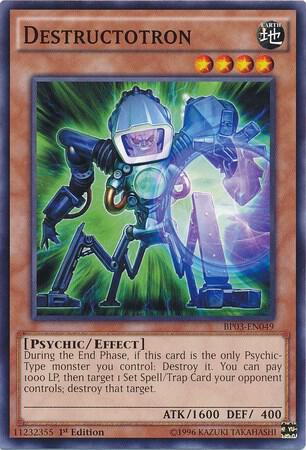 Destructotron trading card from Battle Pack 3: Monster League Destructotron - Battle Pack 3: Monster League YuGiOh trading card