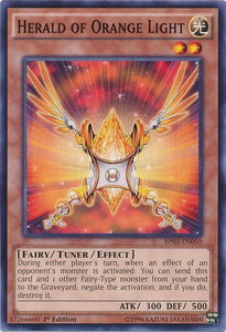 Herald of Orange Light - Battle Pack 3: Monster League (BP03) #BP03-EN050 - Common / Short Print YuGiOh Trading Card
