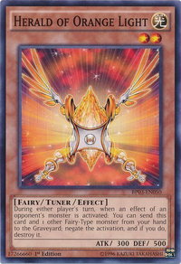 Herald of Orange Light - Battle Pack 3: Monster League (BP03) #BP03-EN050 - Common / Short Print YuGiOh Trading Card