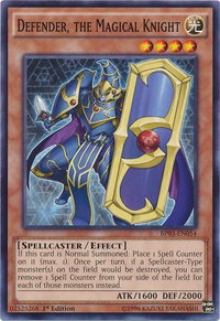 Defender, The Magical Knight - Battle Pack 3: Monster League (BP03) #BP03-EN054 - Common / Short Print YuGiOh Trading Card