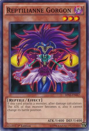 Reptilianne Gorgon - Battle Pack 3: Monster League YuGiOh trading card