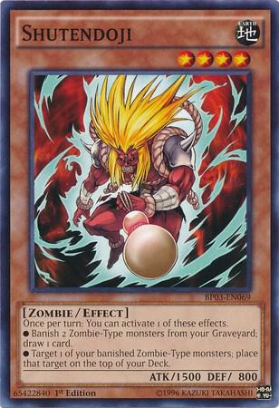 Shutendoji trading card from Battle Pack 3: Monster League Shutendoji - Battle Pack 3: Monster League YuGiOh trading card