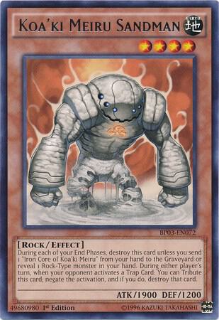 Koa'ki Meiru Sandman - Battle Pack 3: Monster League YuGiOh trading card