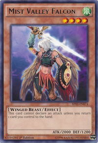 Mist Valley Falcon - Battle Pack 3: Monster League (BP03) #BP03-EN074 - Rare YuGiOh Trading Card