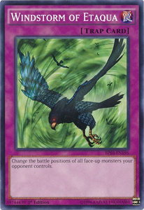 Windstorm of Etaqua - Battle Pack 3: Monster League (BP03) #BP03-EN196 - Common / Short Print YuGiOh Trading Card
