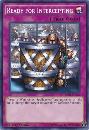 Ready for Intercepting trading card from Battle Pack 3: Monster League Ready for Intercepting - Battle Pack 3: Monster League YuGiOh trading card