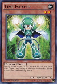 Time Escaper - Battle Pack 3: Monster League (BP03) #BP03-EN088 - Common / Short Print YuGiOh Trading Card