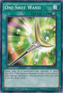 One-Shot Wand - Battle Pack 3: Monster League (BP03) #BP03-EN179 - Common / Short Print YuGiOh Trading Card