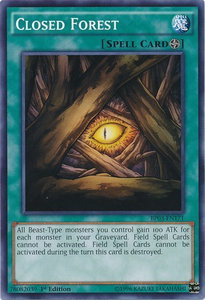 Closed Forest - Battle Pack 3: Monster League (BP03) #BP03-EN171 - Common / Short Print YuGiOh Trading Card