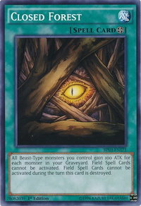 Closed Forest - Battle Pack 3: Monster League (BP03) #BP03-EN171 - Common / Short Print YuGiOh Trading Card