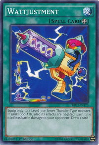 Wattjustment - Battle Pack 3: Monster League (BP03) #BP03-EN170 - Common / Short Print YuGiOh Trading Card