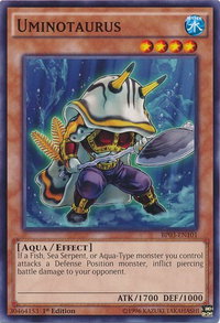 Uminotaurus - Battle Pack 3: Monster League (BP03) #BP03-EN101 - Common / Short Print YuGiOh Trading Card