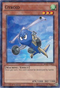 Gyroid (Shatterfoil) - Battle Pack 3: Monster League (BP03) #BP03-EN016 - Rare YuGiOh Trading Card
