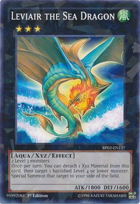 Leviair the Sea Dragon (Shatterfoil) - Battle Pack 3: Monster League (BP03) #BP03-EN117 - Rare YuGiOh Trading Card
