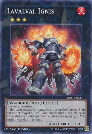 Lavalval Ignis (Shatterfoil) - Battle Pack 3: Monster League YuGiOh trading card