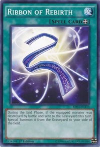 Ribbon of Rebirth - Battle Pack 3: Monster League (BP03) #BP03-EN153 - Common / Short Print YuGiOh Trading Card