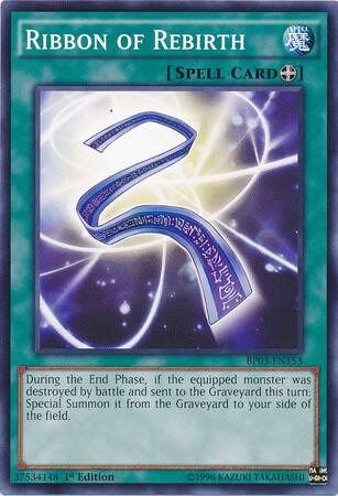 Ribbon of Rebirth - Battle Pack 3: Monster League YuGiOh trading card