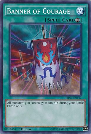 Banner of Courage - Battle Pack 3: Monster League YuGiOh trading card