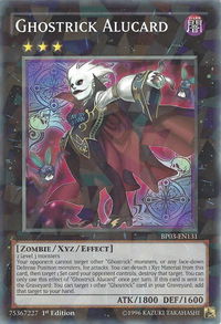 Ghostrick Alucard (Shatterfoil) - Battle Pack 3: Monster League (BP03) #BP03-EN131 - Rare YuGiOh Trading Card