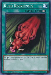 Rush Recklessly - Battle Pack 3: Monster League (BP03) #BP03-EN134 - Common / Short Print YuGiOh Trading Card