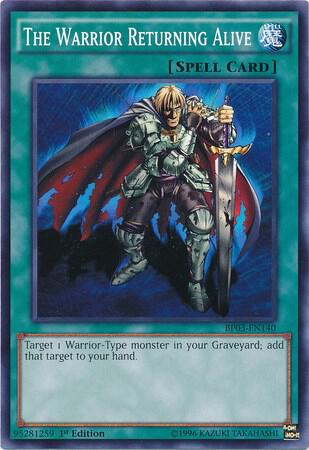 The Warrior Returning Alive - Battle Pack 3: Monster League YuGiOh trading card