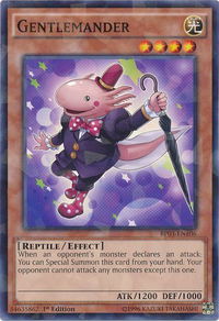 Gentlemander (Shatterfoil) - Battle Pack 3: Monster League (BP03) #BP03-EN106 - Rare YuGiOh Trading Card