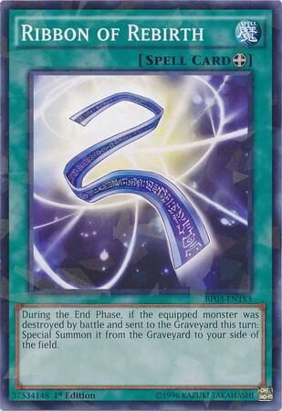 Ribbon of Rebirth (Shatterfoil) - Battle Pack 3: Monster League YuGiOh trading card
