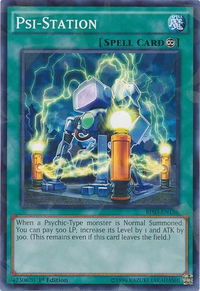 Psi-Station (Shatterfoil) - Battle Pack 3: Monster League (BP03) #BP03-EN156 - Rare YuGiOh Trading Card