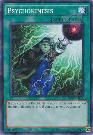 Psychokinesis (Shatterfoil) - Battle Pack 3: Monster League YuGiOh trading card