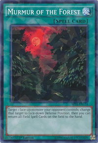 Murmur of the Forest (Shatterfoil) - Battle Pack 3: Monster League (BP03) #BP03-EN174 - Rare YuGiOh Trading Card
