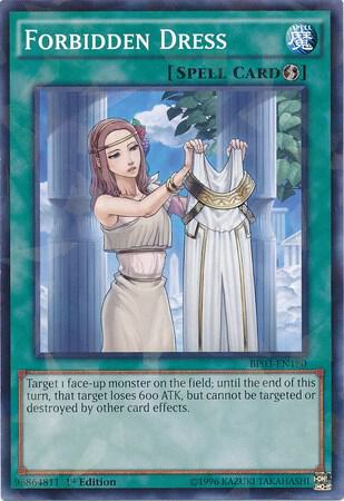 Forbidden Dress (Shatterfoil) - Battle Pack 3: Monster League YuGiOh trading card