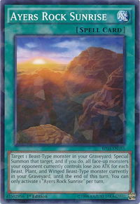 Ayers Rock Sunrise (Shatterfoil) - Battle Pack 3: Monster League (BP03) #BP03-EN183 - Rare YuGiOh Trading Card