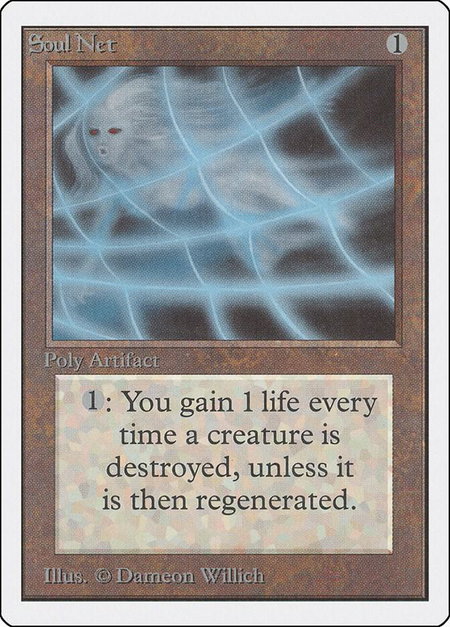 Soul Net - Unlimited Edition Magic: The Gathering trading card