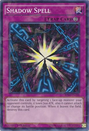 Shadow Spell (Shatterfoil) - Battle Pack 3: Monster League YuGiOh trading card