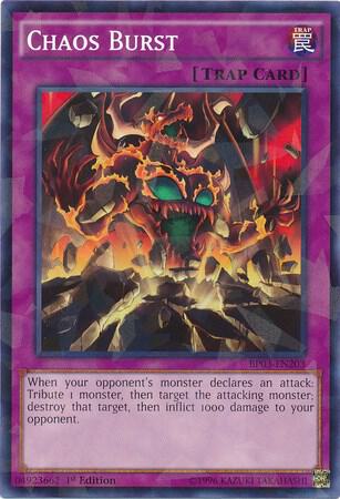 Chaos Burst (Shatterfoil) trading card from Battle Pack 3: Monster League Chaos Burst (Shatterfoil) - Battle Pack 3: Monster League YuGiOh trading card