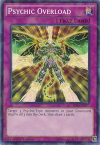 Psychic Overload (Shatterfoil) - Battle Pack 3: Monster League (BP03) #BP03-EN207 - Rare YuGiOh Trading Card