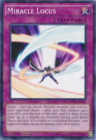 Miracle Locus (Shatterfoil) - Battle Pack 3: Monster League YuGiOh trading card