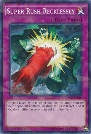 Super Rush Recklessly (Shatterfoil) - Battle Pack 3: Monster League YuGiOh trading card