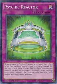 Psychic Reactor (Shatterfoil) - Battle Pack 3: Monster League (BP03) #BP03-EN222 - Rare YuGiOh Trading Card