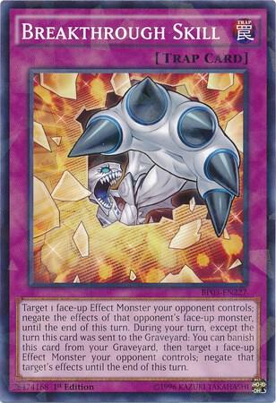 Breakthrough Skill (Shatterfoil) trading card from Battle Pack 3: Monster League Breakthrough Skill (Shatterfoil) - Battle Pack 3: Monster League YuGiOh trading card