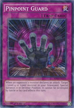 Pinpoint Guard (Shatterfoil) trading card from Battle Pack 3: Monster League Pinpoint Guard (Shatterfoil) - Battle Pack 3: Monster League YuGiOh trading card