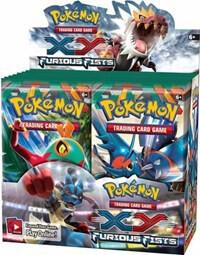 Furious Fists Booster Box - XY - Furious Fists Pokémon trading card