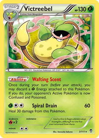 Victreebel - XY - Furious Fists (FFI) #3/111 - Holo Rare Pokémon Trading Card