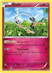 Klefki - XY - Furious Fists (FFI) #73/111 - Uncommon Pokémon Trading Card