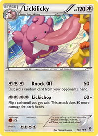 Lickilicky - XY - Furious Fists (FFI) #79/111 - Uncommon Pokémon Trading Card
