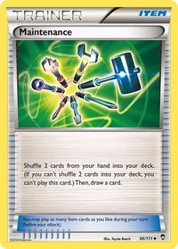 Maintenance - XY - Furious Fists (FFI) #96/111 - Uncommon Pokémon Trading Card