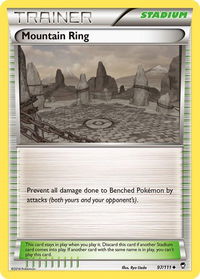 Mountain Ring - XY - Furious Fists (FFI) #97/111 - Uncommon Pokémon Trading Card