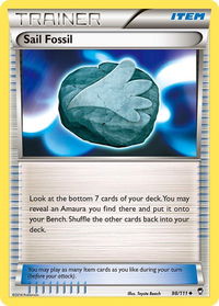 Sail Fossil - XY - Furious Fists (FFI) #98/111 - Uncommon Pokémon Trading Card