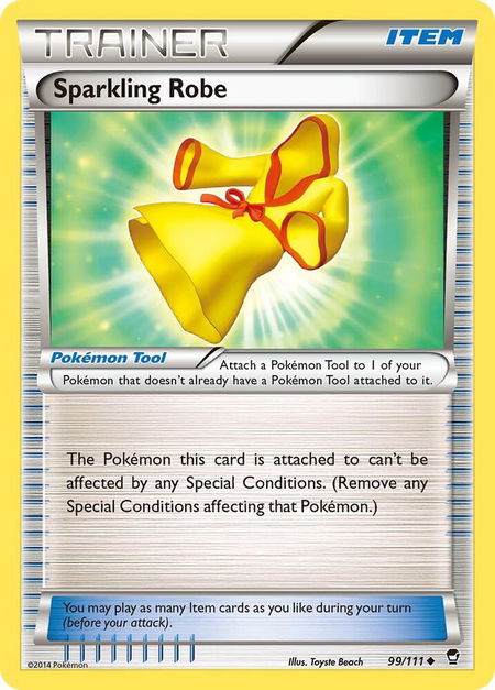 Sparkling Robe - XY - Furious Fists Pokémon trading card