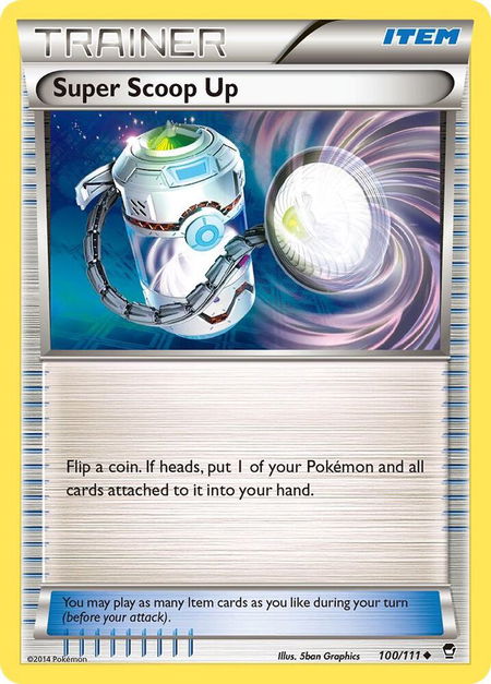 Super Scoop Up - XY - Furious Fists Pokémon trading card